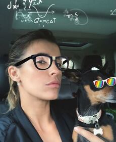 Elisabetta Canalis sexy in costume 5