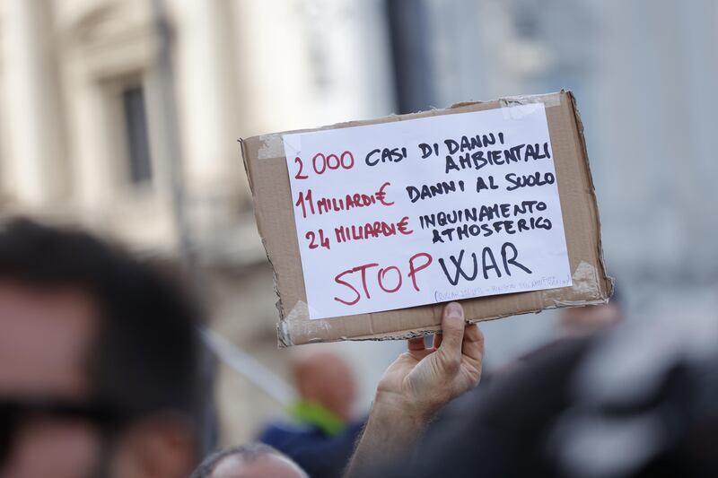 Corteo della Pace a Roma 2